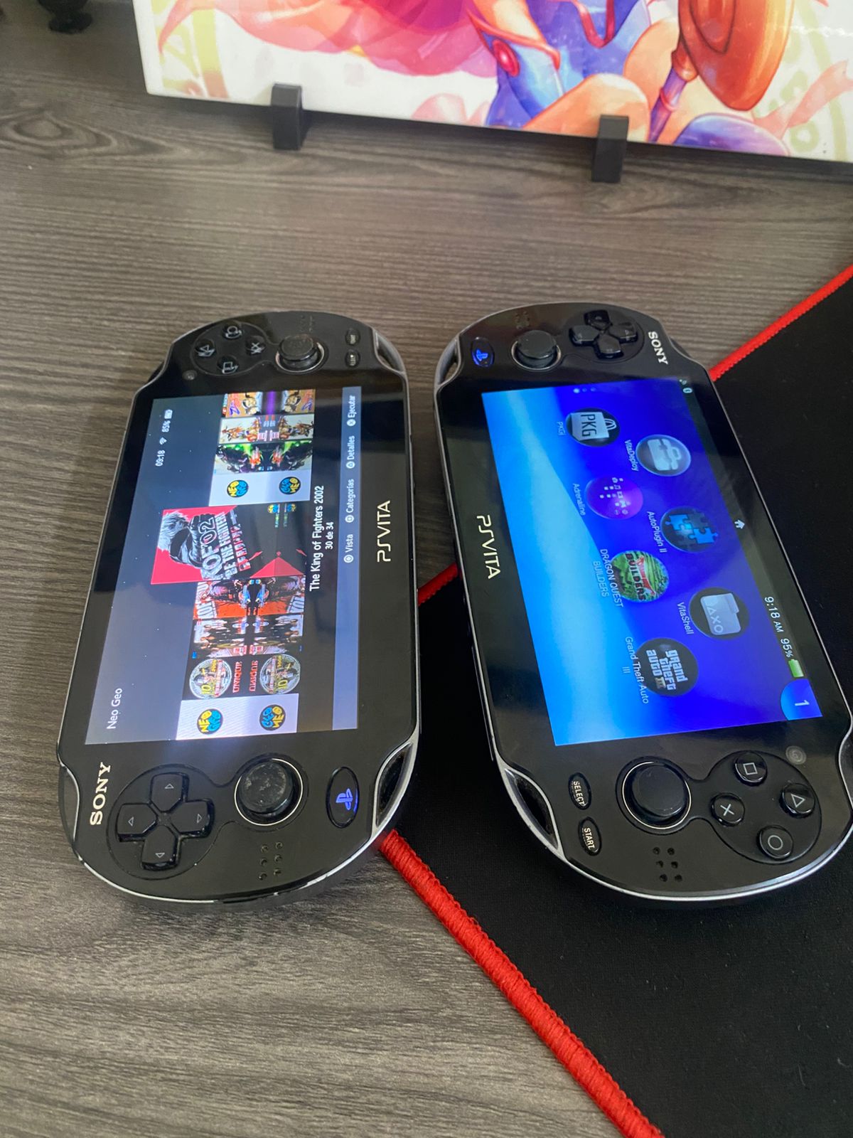Dark Slate Gray PS Vita FAT (PCH-1000) Modificada | +1.000 Juegos (SNES, NES, PS1, PS2, PS3, Sega, Neo·Geo) – Lista para Jugar Costa Rica | Tico ofertas