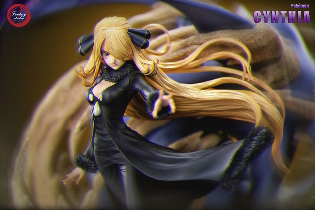 Estatuilla Pokémon | Cynthia & Garchomp | Fantasy Studio | Tienda Anime | Tico Ofertas Fantasy Studio