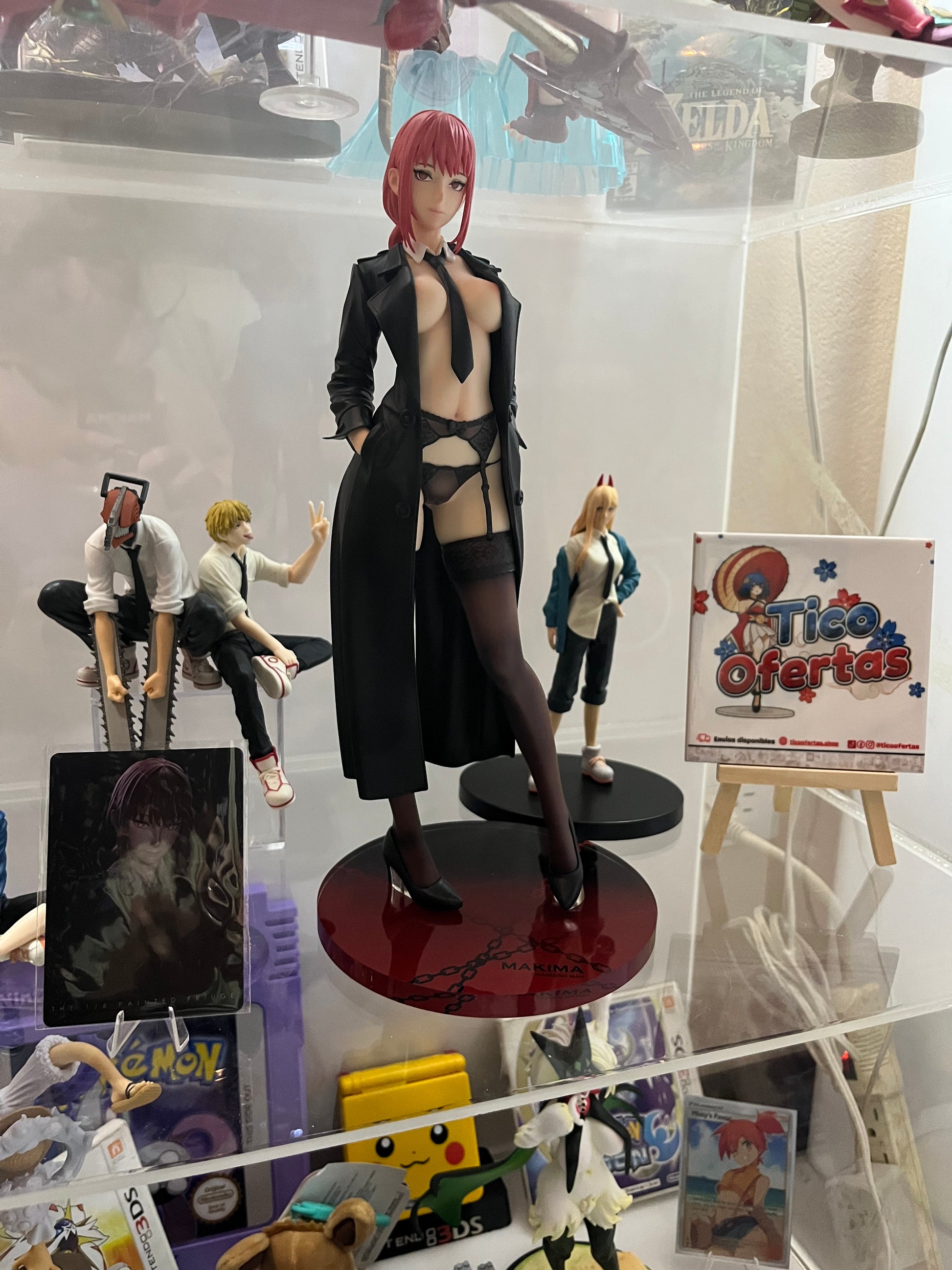 Dark Gray Estatuilla Chainsaw Man | Makima | Dodomo Studio | Tienda Anime | Tico Ofertas