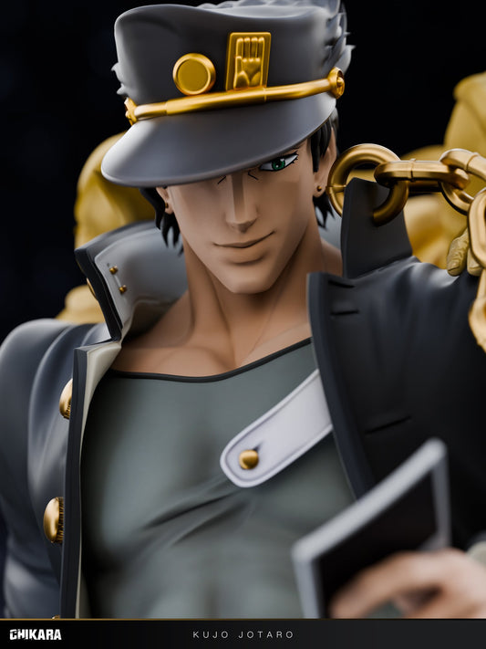 Dark Slate Gray Figura  JoJo’s Bizarre Adventure | Kujo Jotaro (Memories Ver.) | CHIKARA Studio x bioxfa | Tienda Anime | Tico Ofertas