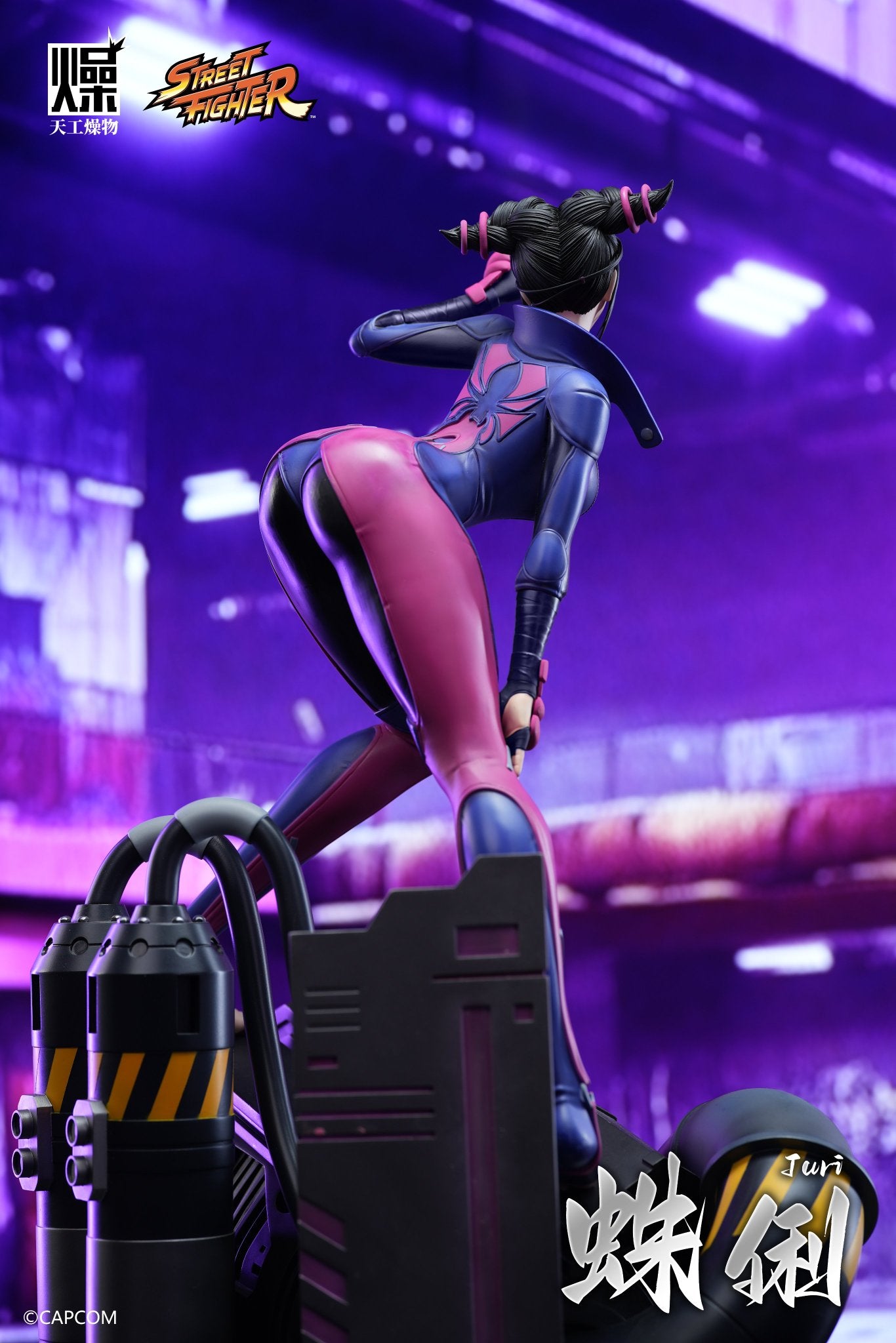 Midnight Blue Figura Street Fighter | Han Juri | TGZW Studio | Tienda Anime | Tico Ofertas