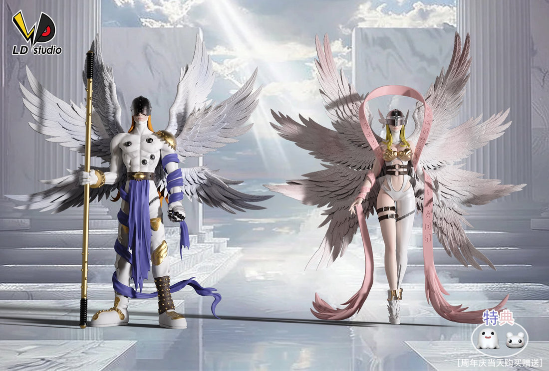 Figura Digimon | Angemon & Angewomon | tienda anime | Tico Ofertas