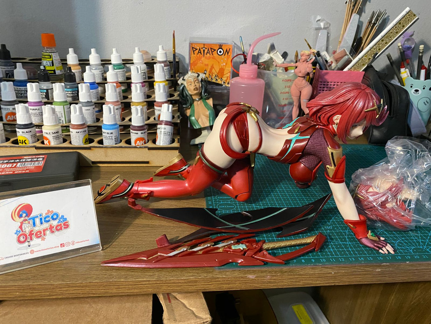 Estatuilla Xenoblade 2 | Pyra (Homura) | Creation Studio | Tienda Anime | Tico Ofertas