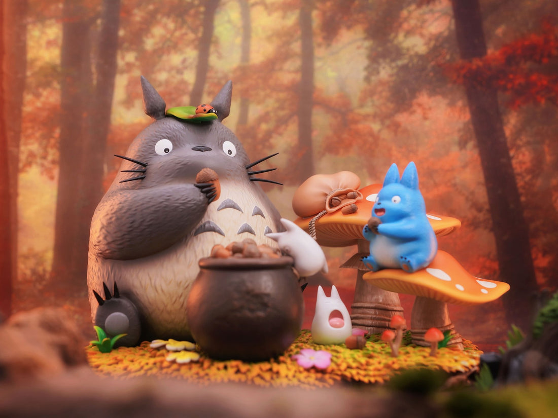Figura My Neighbor Totoro | Long Miao Studio | tienda figuras studios ghibli | Tico Ofertas