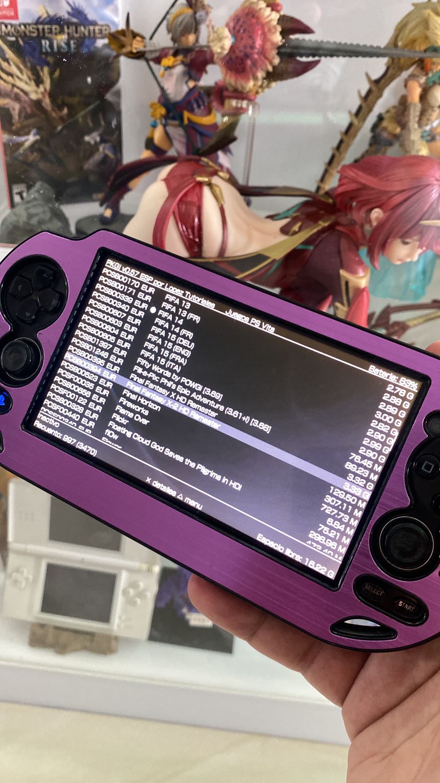 Dim Gray PS Vita Slim y PS Vita Fat OLED – Consolas Portátiles en Excelente Estado