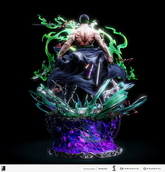 Estatuilla One Piece | Roronoa Zoro | LAST SLEEP Studio | Awakening Zoro | Tico Ofertas