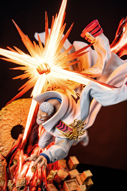 Black Estatuilla One Piece | Galaxy Impact - Monkey D. Garp | Rain Studio | Tico Ofertas