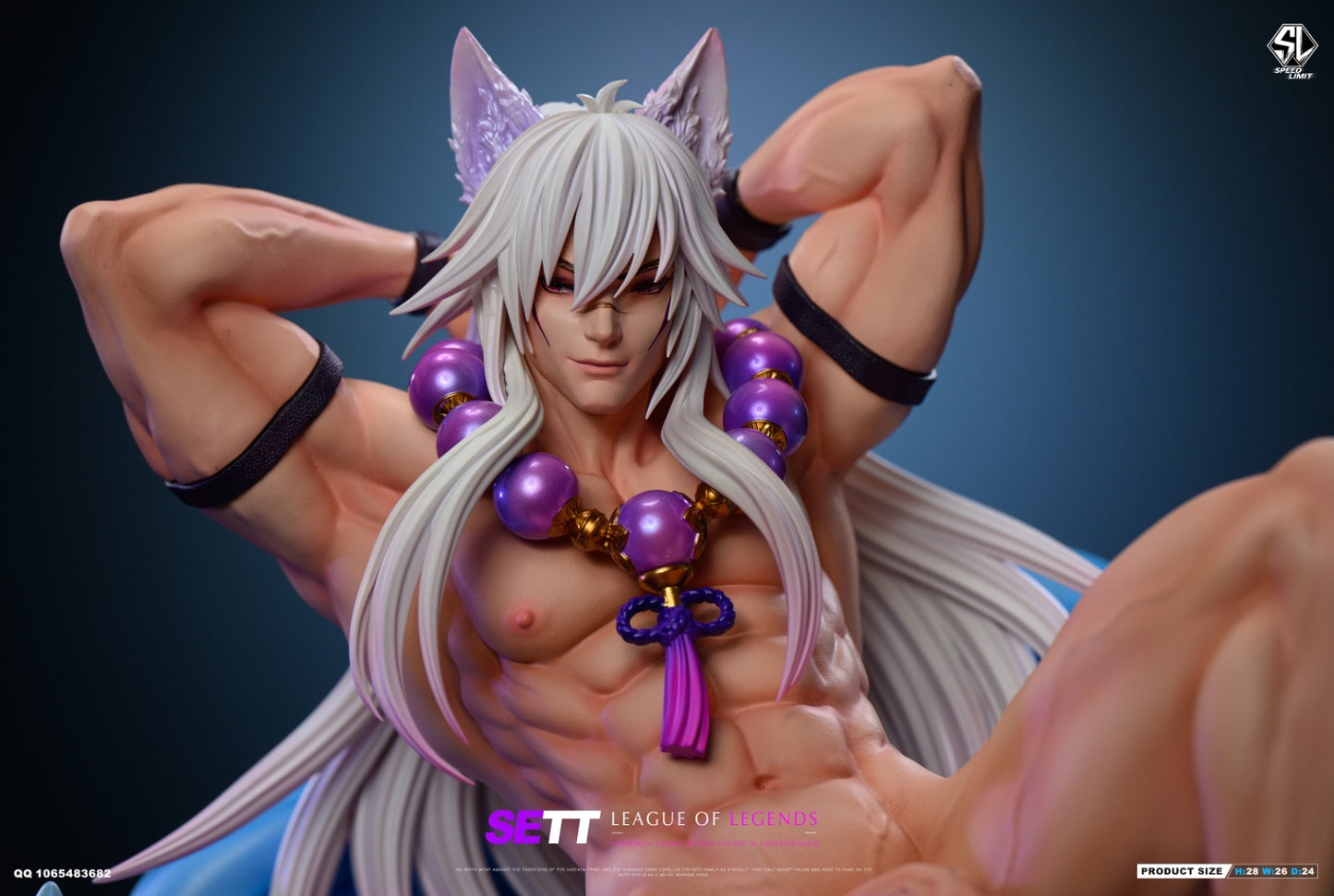 Figura S-Zone Studio - League of Legends The Boss Sett Statue GK | Tico ofertas