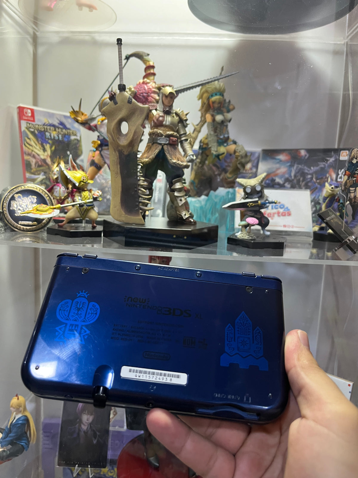 New Nintendo 3DS LL Monster Hunter X | Edición Especial Azul y Roja | Costa Rica