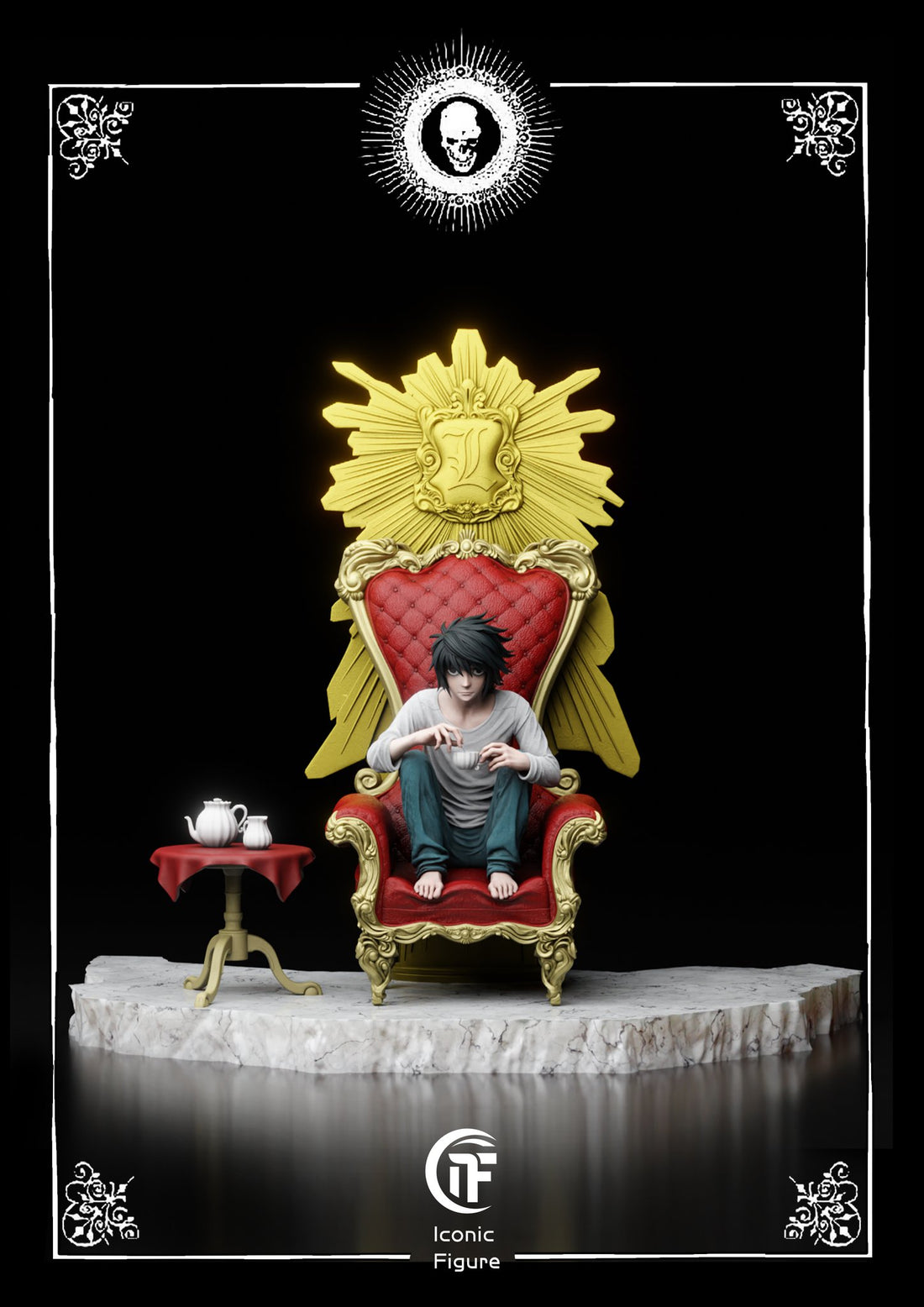 Figura Death Note | Light Yagami & L - Duel between Geniuses  | tienda anime Tico Ofertas