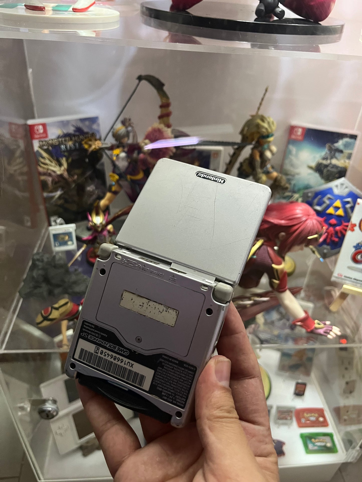 Dim Gray Game Boy Advance SP – Consola portátil retro original Nintendo | Consolas Costa Rica  |  Tico Ofertas