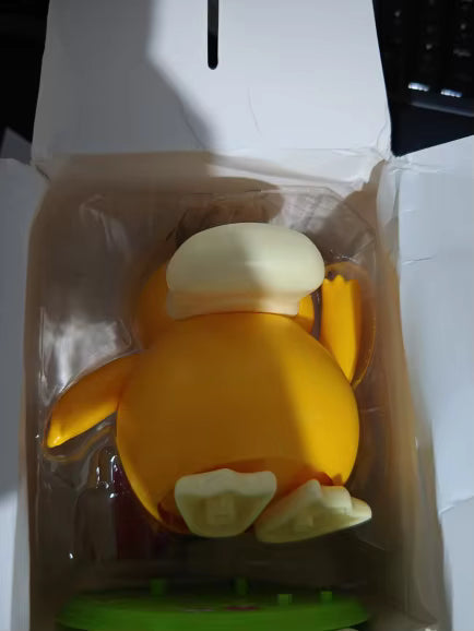 Dark Olive Green Figura Pokémon Psyduck Bailando en Columpio con Música | Coleccionable Costa Rica