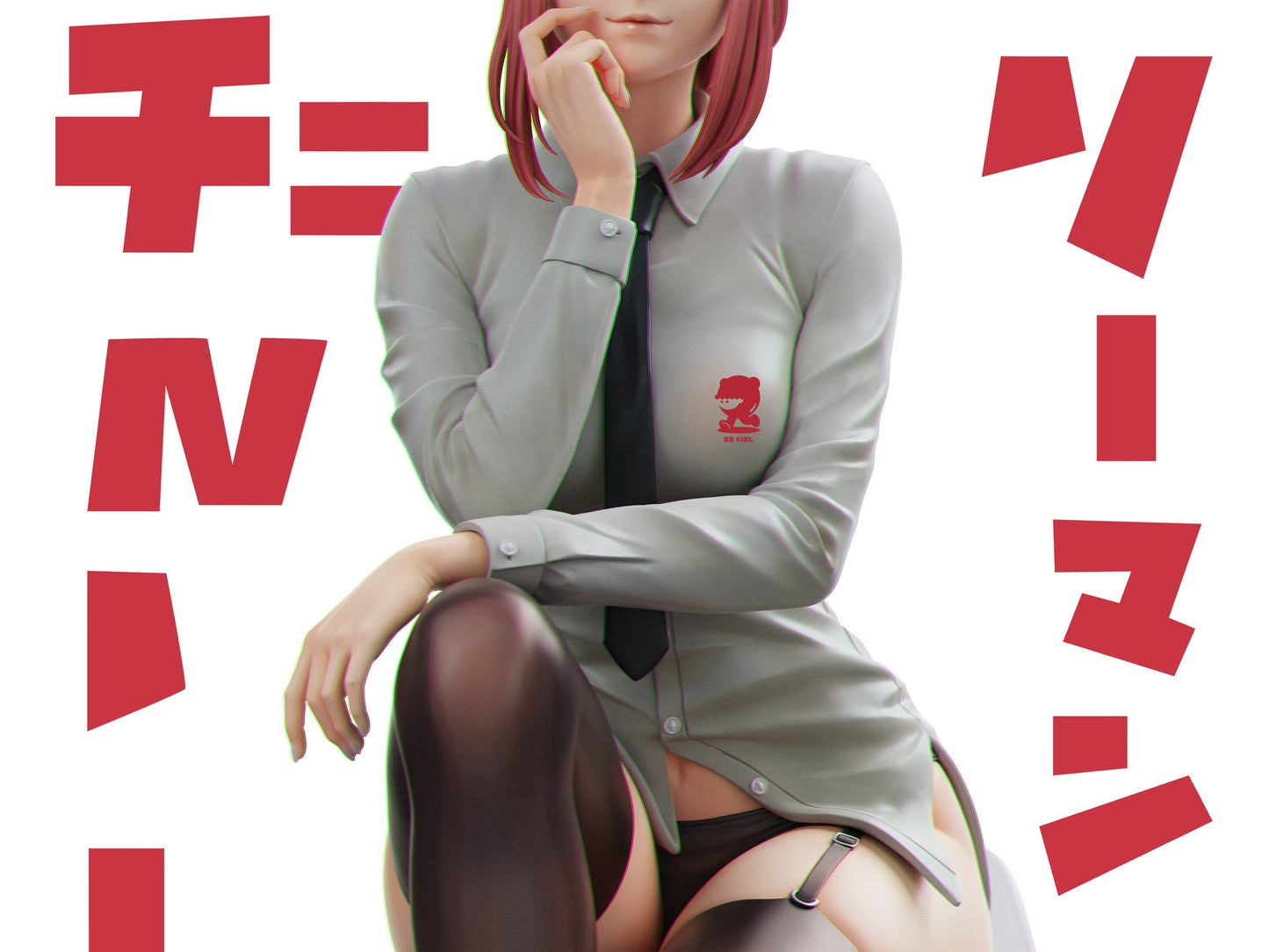 Maroon Estatuilla  Chainsaw Man | Makima | Tienda Anime | Tico Ofertas