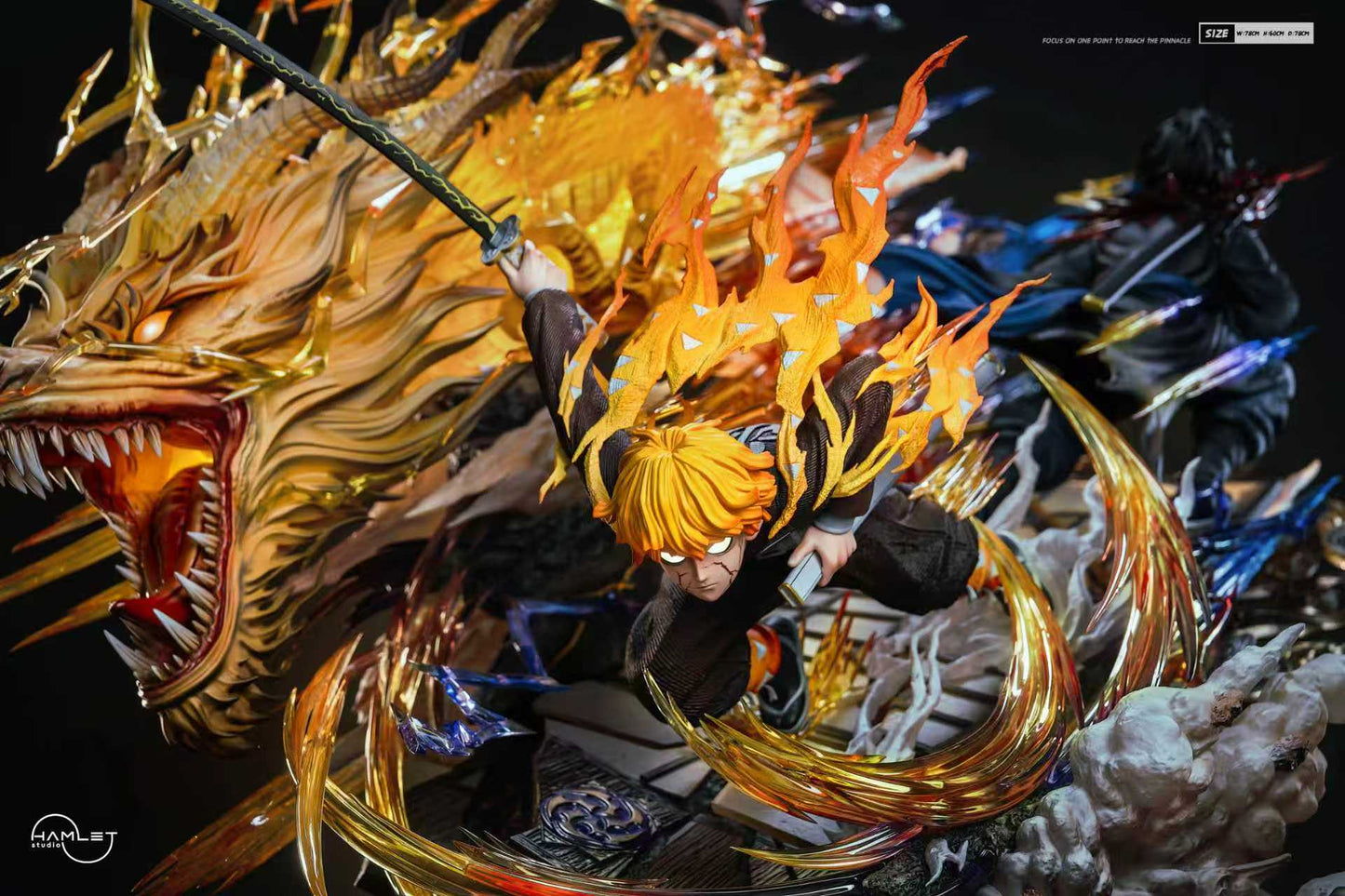 Sandy Brown Estatuilla Demon Slayer | Zenitsu Agatsuma | Hamlet Studio | Tienda Anime | Tico Ofertas