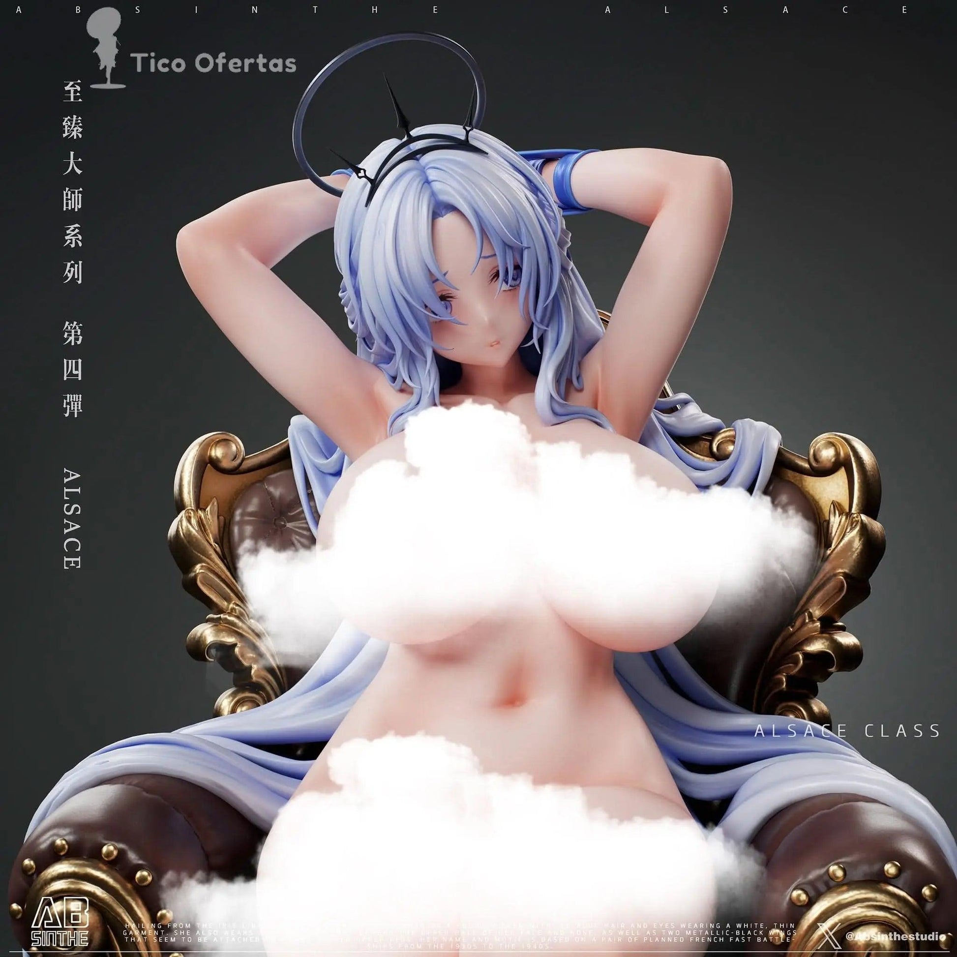 ABsinthe Studio - Azur Lane Alsace GK Resina - Tico Ofertas 