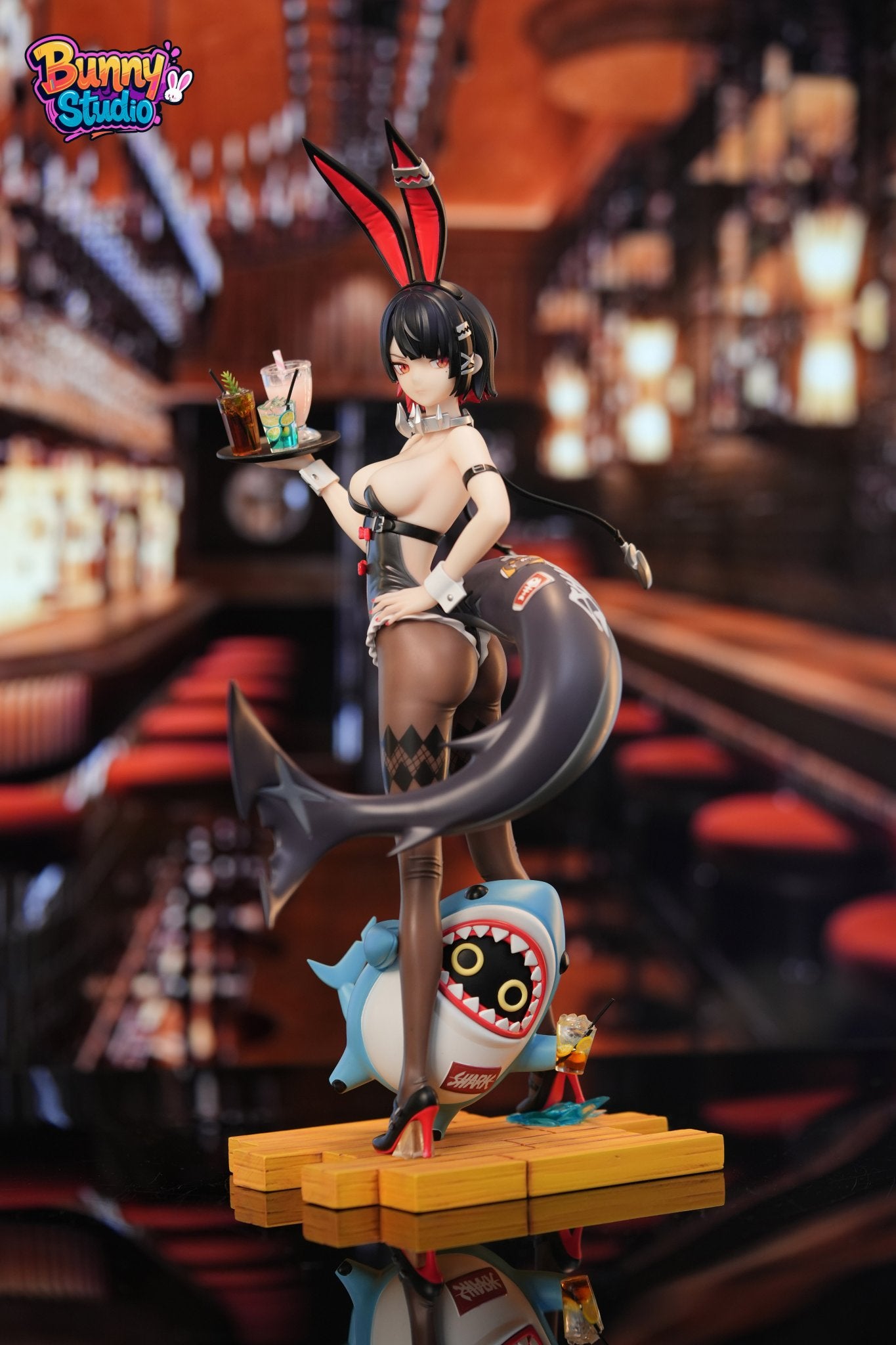 Black Estatuilla  Zenless Zone Zero | Ellen Joe | Bunny Studio | Tienda Anime | Tico Ofertas
