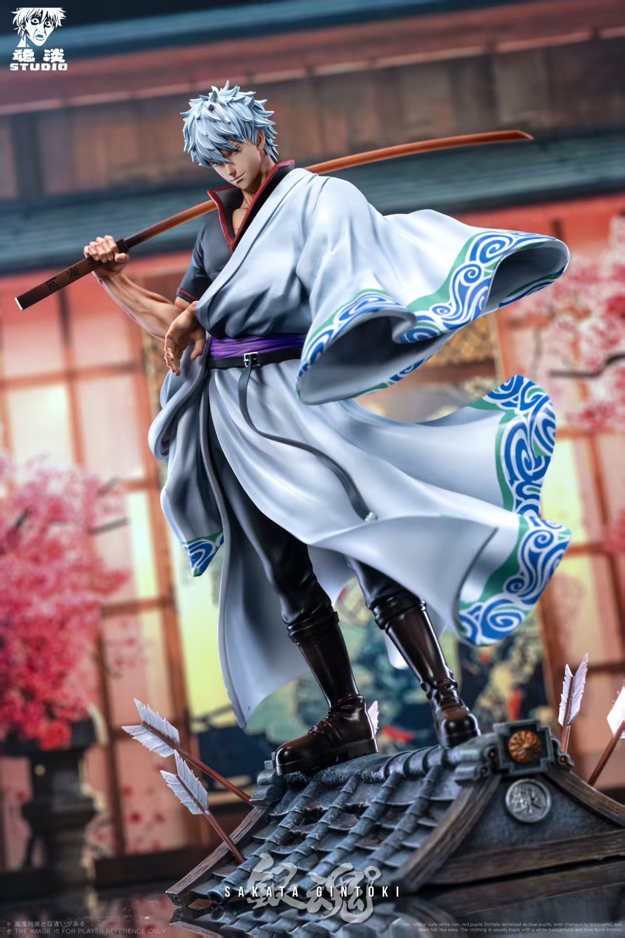 Dark Slate Gray Estatuilla Gin Tama | Gintoki Sakata | Tienda Anime | Tico Ofertas