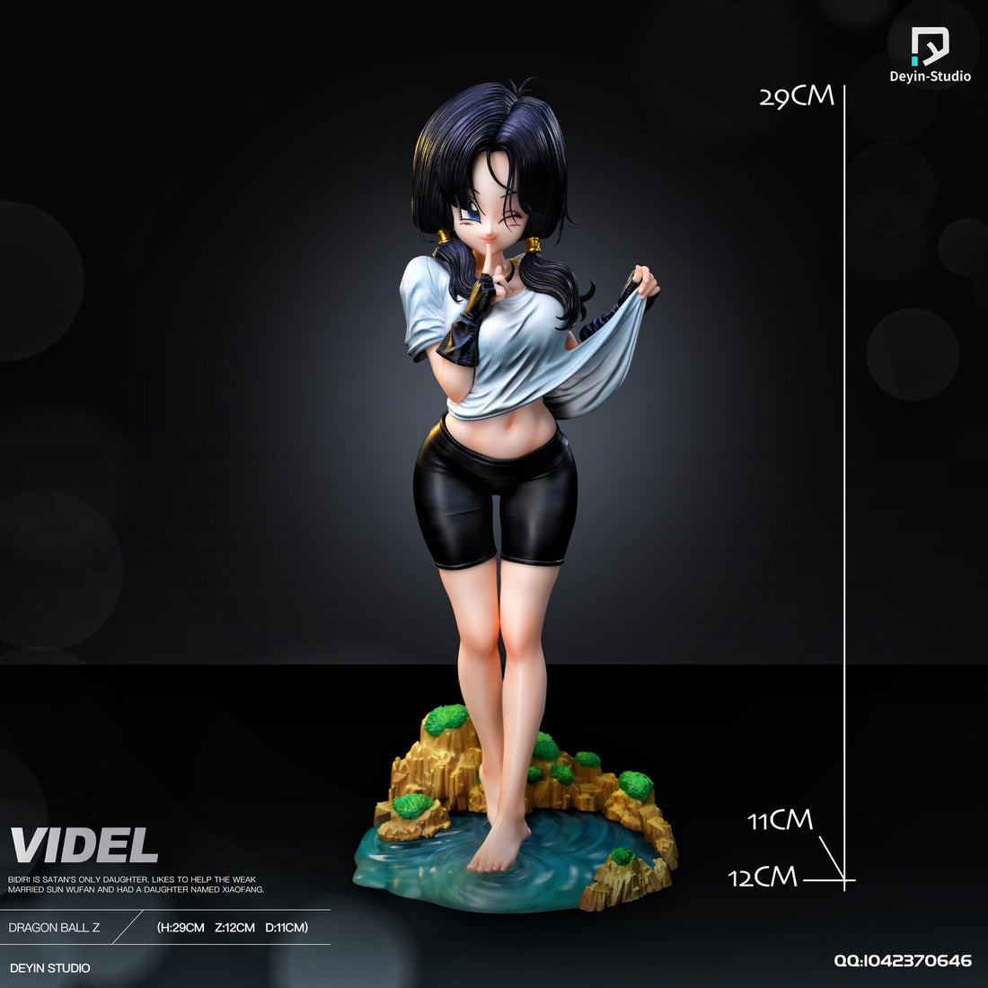 Figura Dragon Ball | Videl | Deyin Studio | Estatua GK 1/6 & 1/4 | Tico Ofertas