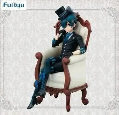 Anime Black Butler - Figura PVC Sebastian Michaelis y Ciel Phantomhive | Figuras Anime Costa Rica, Modelo Book of Murder y Regalo - Tico Ofertas