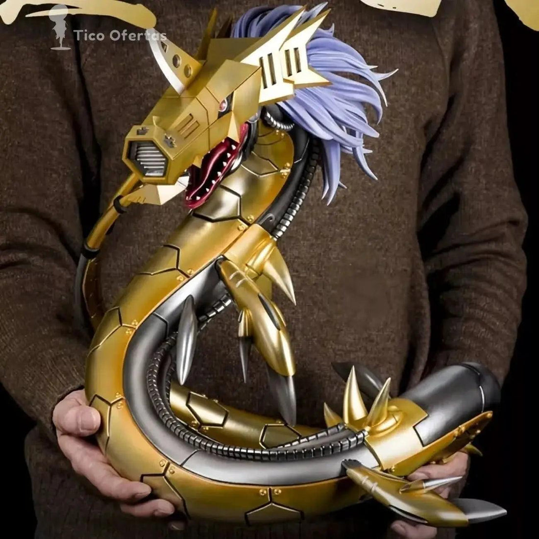 Figura Digimon Metal Seadramon  | Figuras de Digimon en Costa Rica