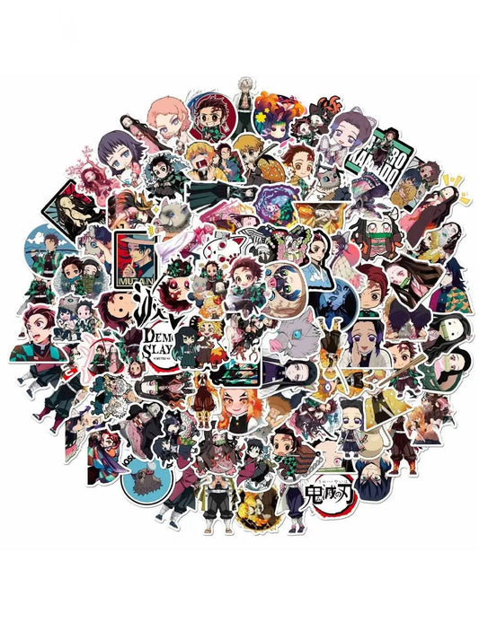 Anime demon slayer cosplay stickers - Tico Ofertas