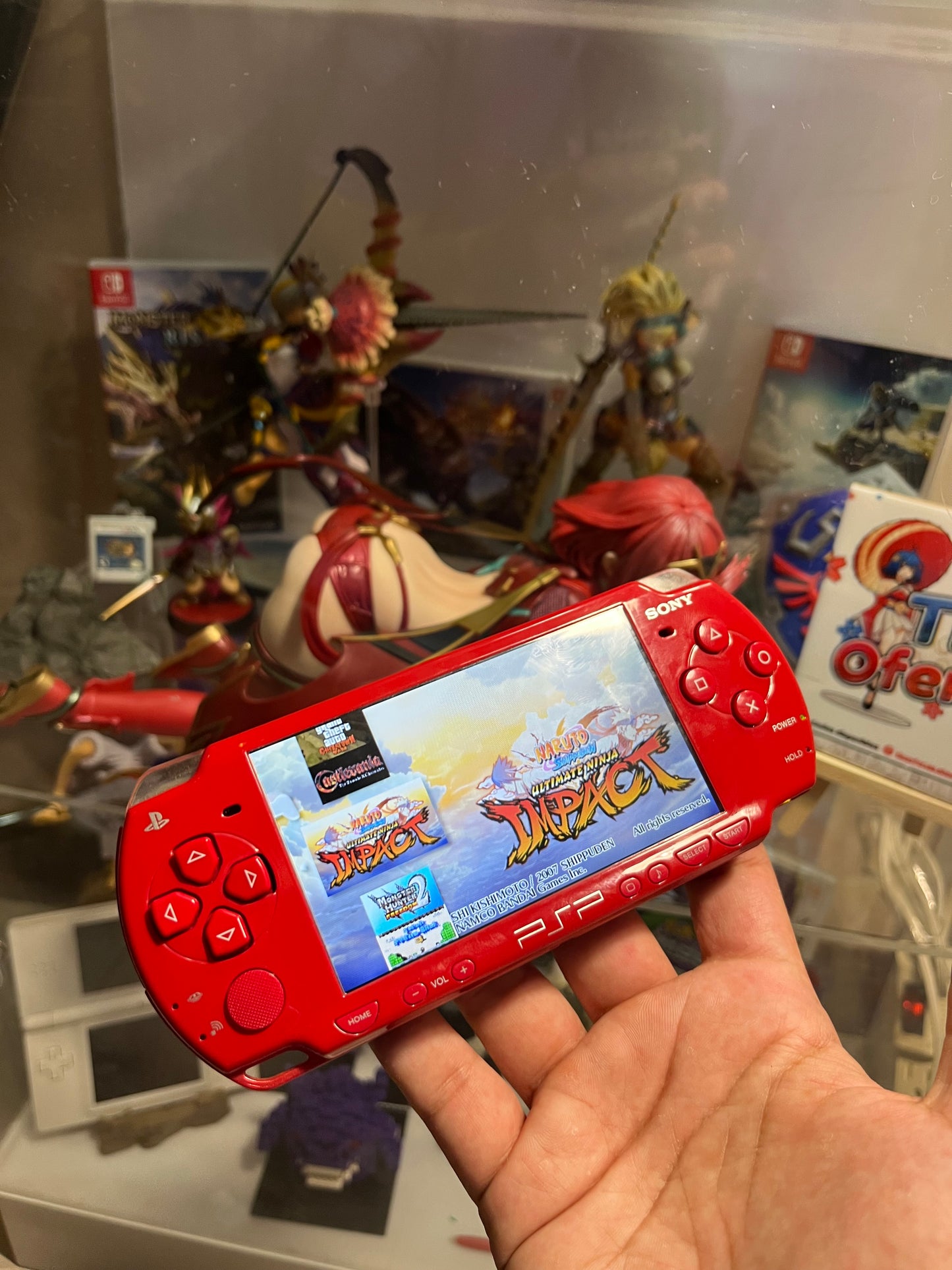 Dark Olive Green PSP 2000 Edición God of War Hackeada – Consola Original en Costa Rica