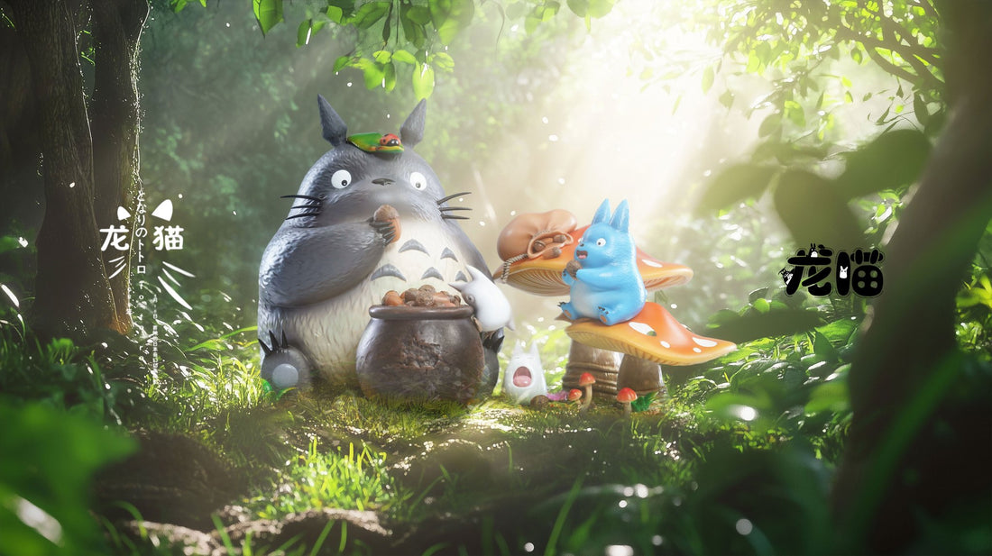 Figura My Neighbor Totoro | Long Miao Studio | tienda figuras studios ghibli | Tico Ofertas
