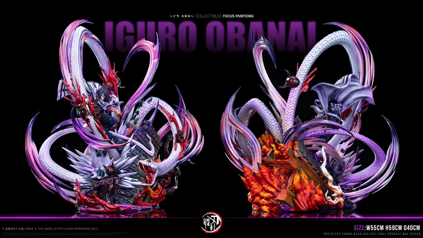 Rosy Brown Figura Demon Slayer | Obanai Iguro | DDS Studio | Tienda Anime | Tico Ofertas