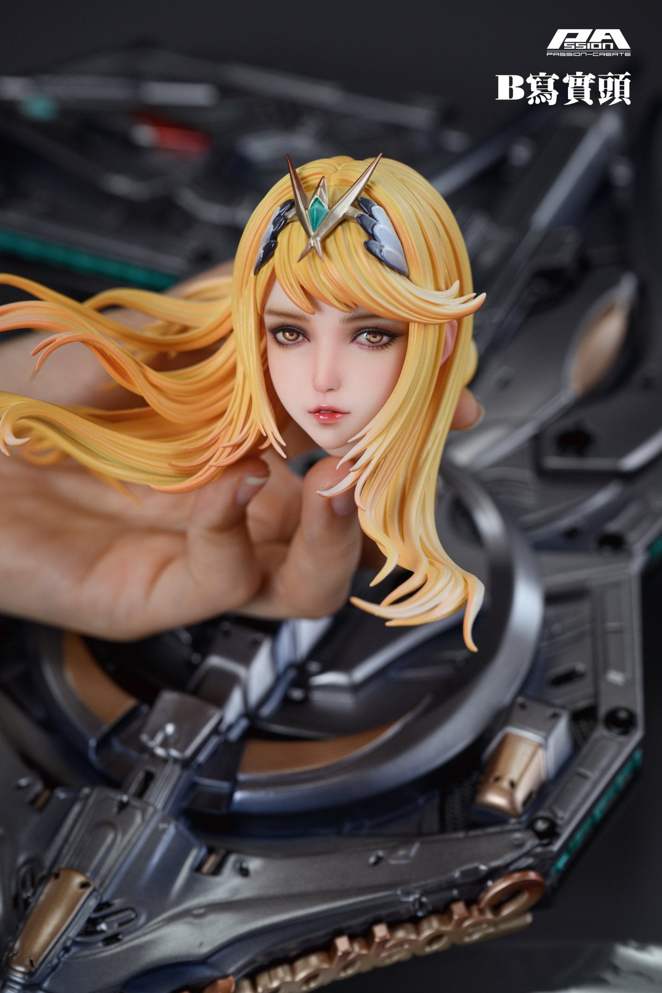 Dark Slate Gray Estatuilla Xenoblade | Mythra (Hikari) | Tienda Anime | Tico Ofertas