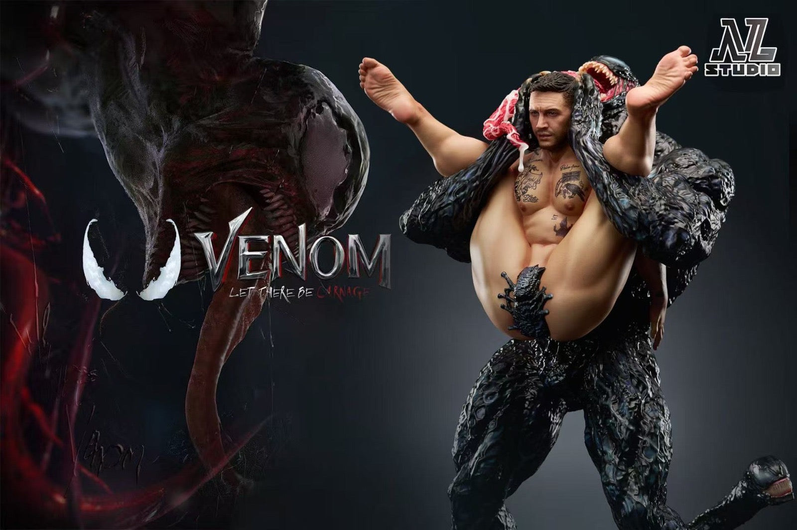 Black Figura Marvel | Venom & Mr. Tom | Tienda Anime | Tico Ofertas