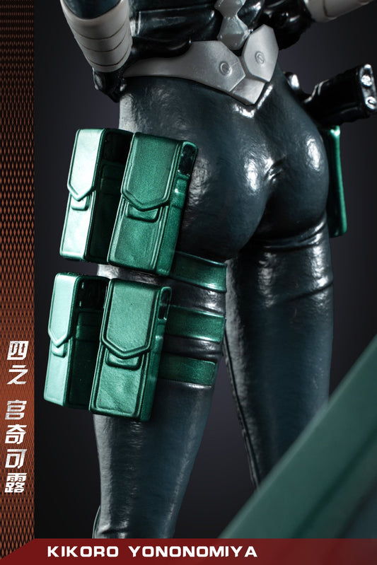 Dark Slate Gray Estatuilla Kaiju No. 8 | Kikoru Shinomiya | No. 8 Studio | tienda anime | Tico Ofertas