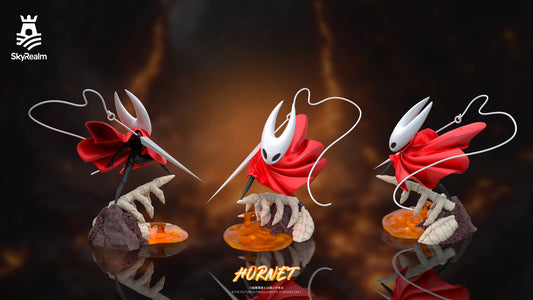Black Figura Hollow Knight | Hornet | SkyRealm Studio | Silksong Edition | Tico Ofertas