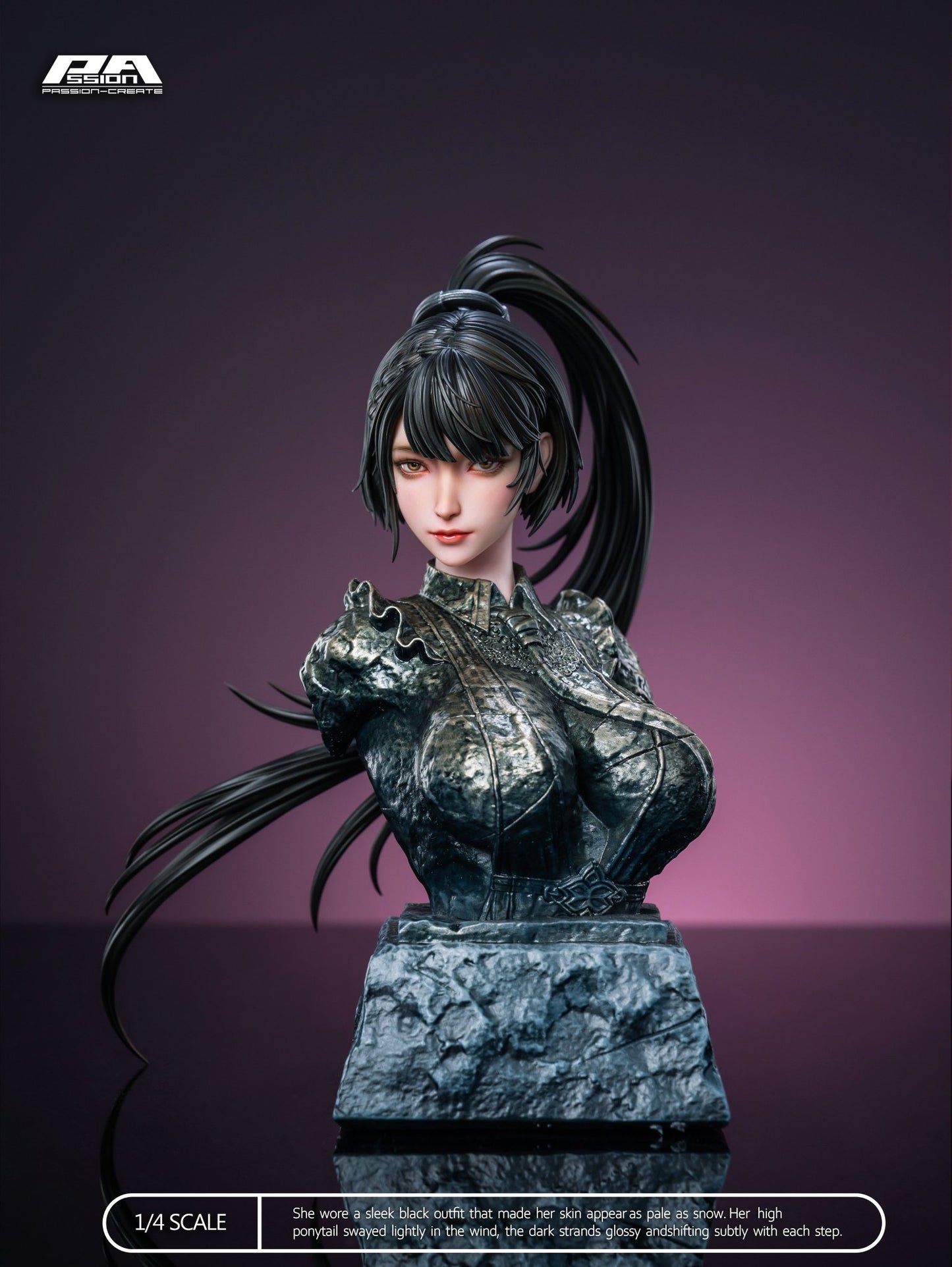 Dark Slate Gray Estatuilla Stellar Blade | Eve Cosplay 2B |Tienda Anime | Tico Ofertas