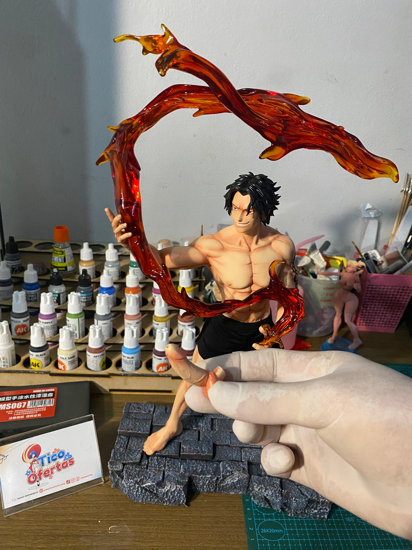 Figura  Tokyo Cold Studio - One Piece: Airplane Ace  | Figuras Anime Costa Rica, Modelo Coleccionable Premium  | Tico ofertas