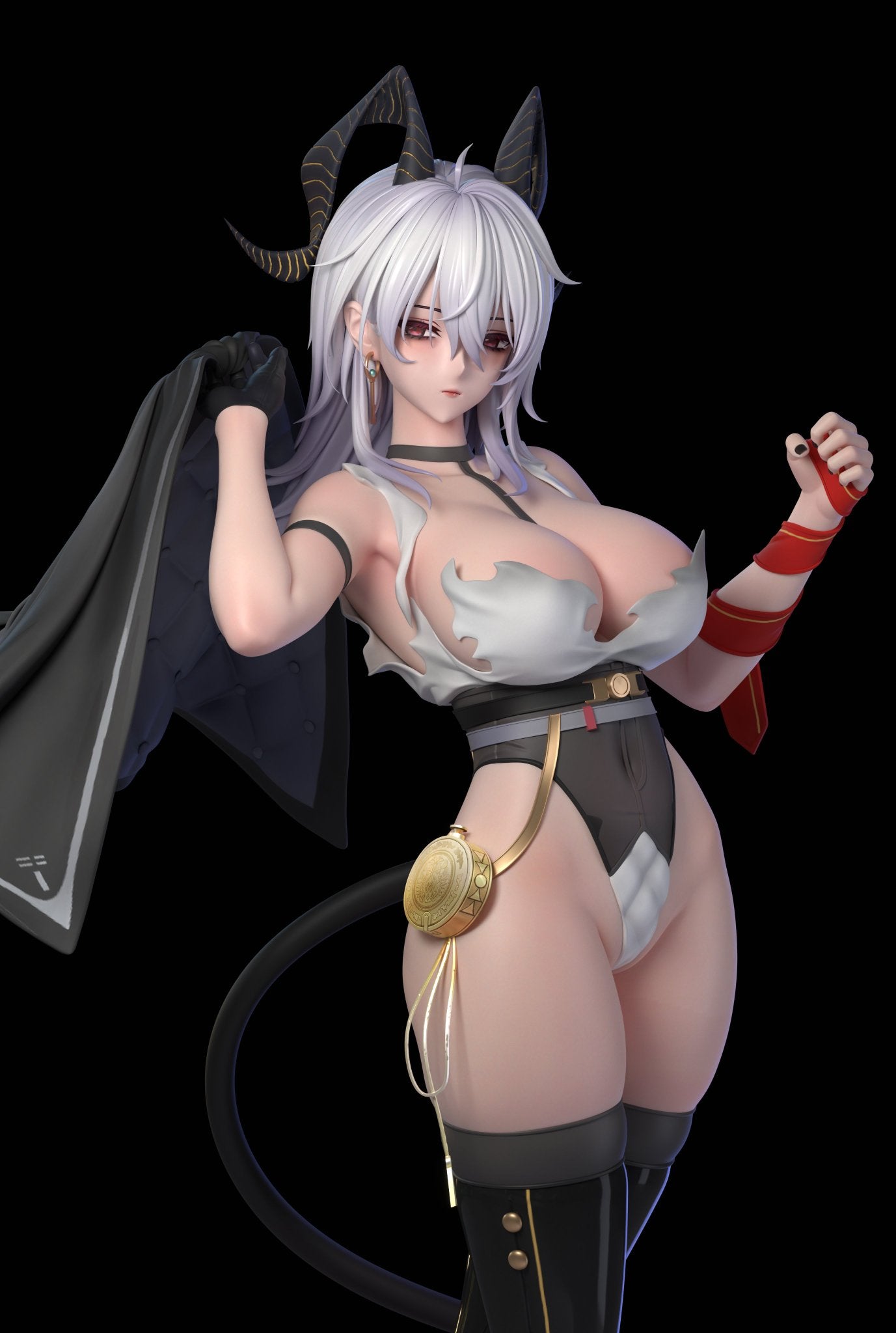 Black Estatuilla  Wuthering Waves | Zani | RUMENG Studio | Tienda Anime | Tico Ofertas