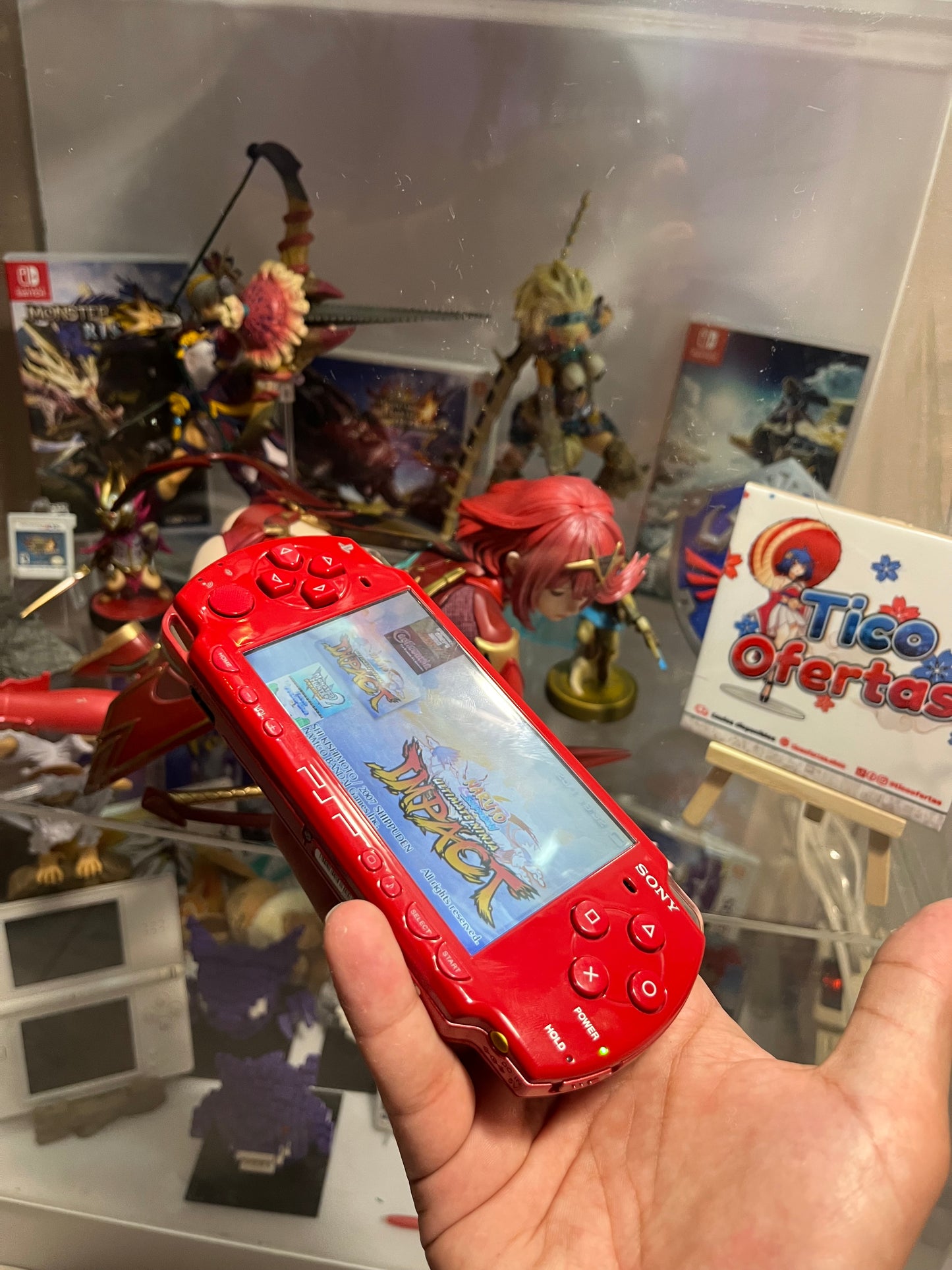 Dark Olive Green PSP 2000 Edición God of War Hackeada – Consola Original en Costa Rica