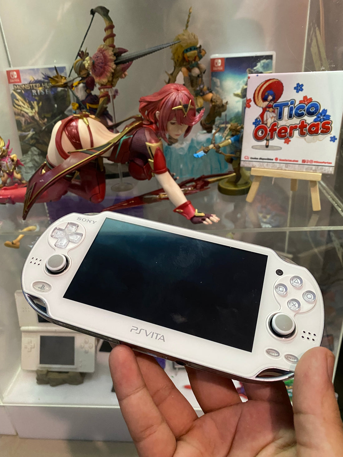 PlayStation Vita PCH‑1000 ZA02 Crystal Blanco