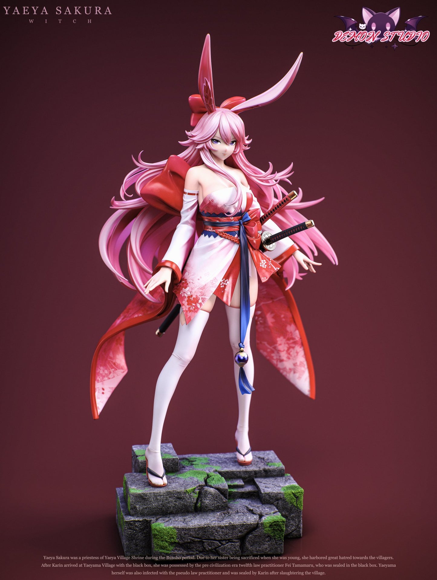 Dark Slate Gray Estatuilla  Honkai Impact 3 | Yae Sakura | Tienda Anime | Tico Ofertas