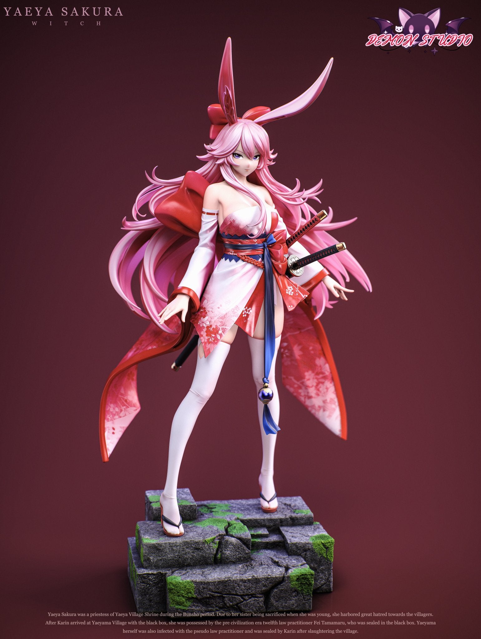 Dark Slate Gray Estatuilla  Honkai Impact 3 | Yae Sakura | Tienda Anime | Tico Ofertas