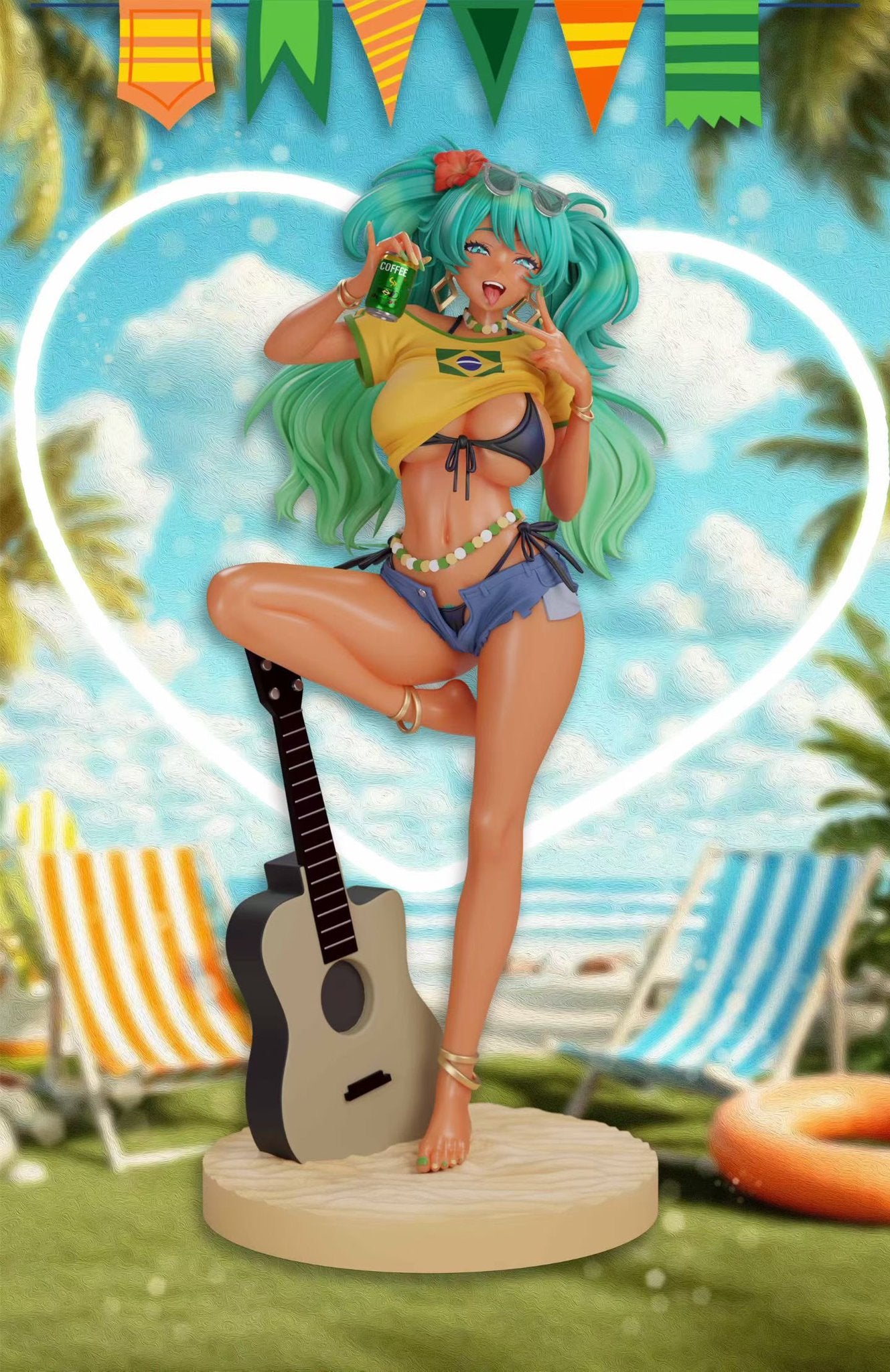 Light Steel Blue Estatuilla Project Sekai | Hatsune Miku (Brazilian Ver.) | Make Zero Studio | Tienda Anime | Tico Ofertas