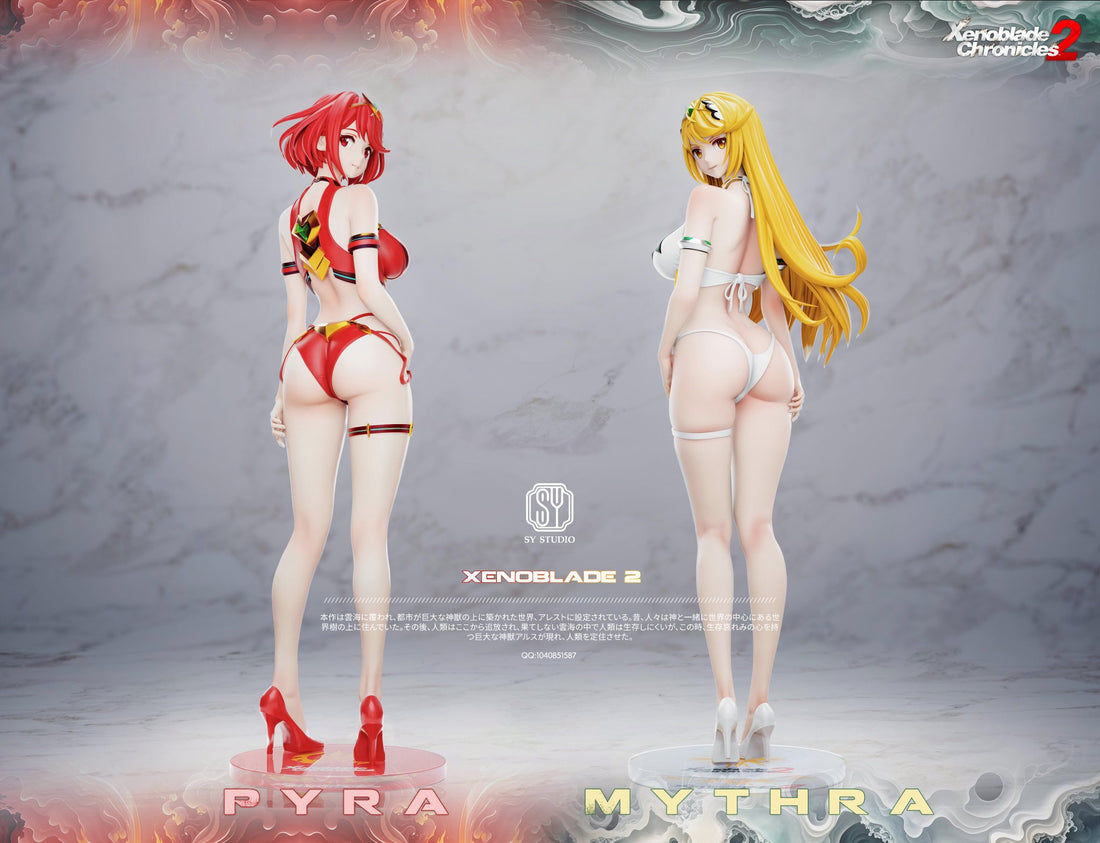 Estatuilla Xenoblade | Mythra & Pyra – Tienda Anime | SY Studio | Tico Ofertas