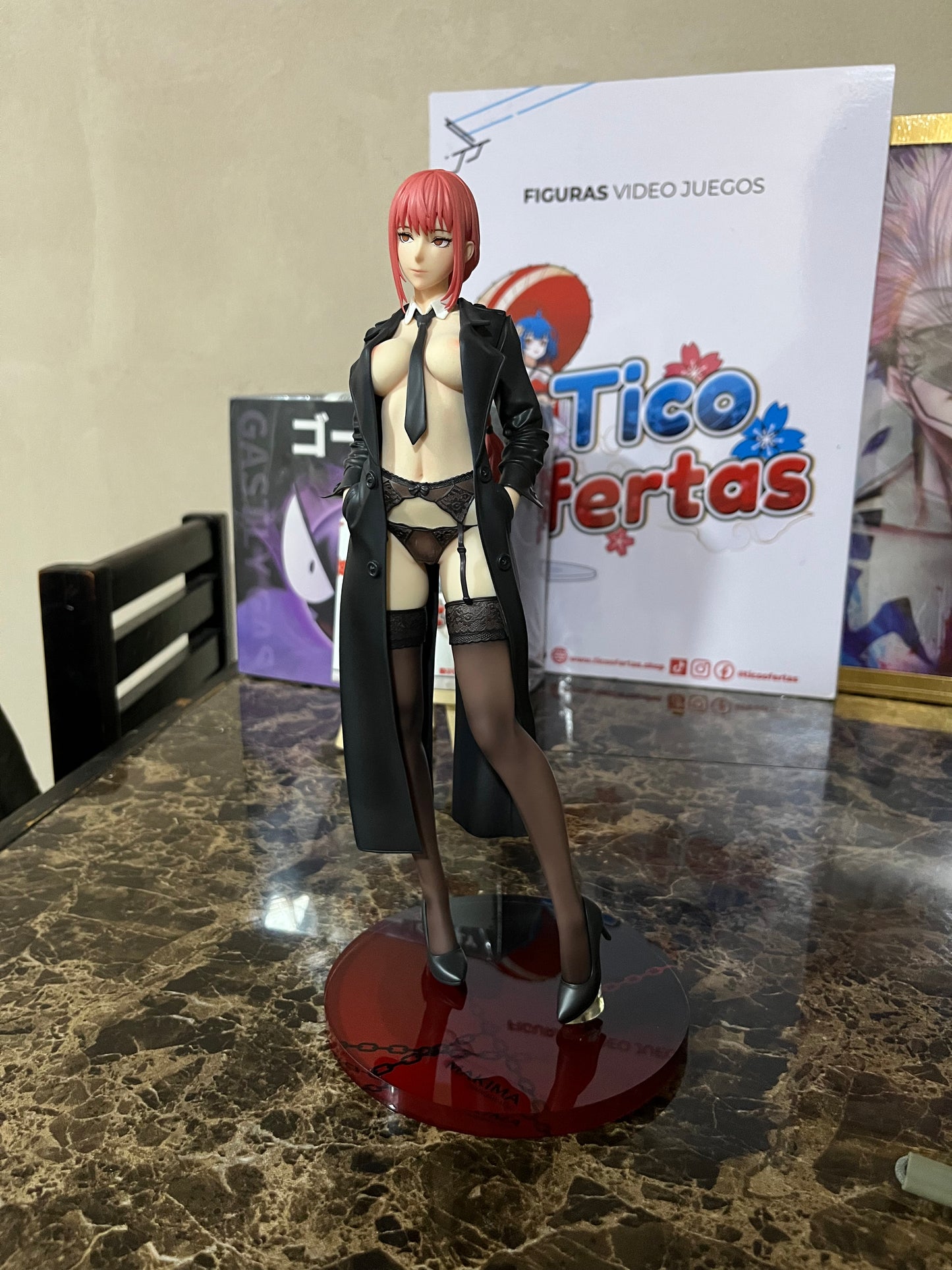 Gray Estatuilla Chainsaw Man | Makima | Dodomo Studio | Tienda Anime | Tico Ofertas