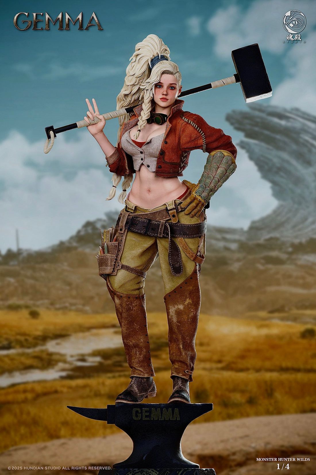 Figura Monster Hunter | Gemma | HunDian Studio | tienda figuras | Tico Ofertas