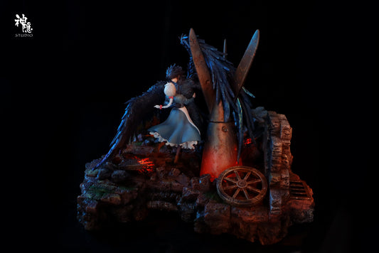 Black Estatuilla Howl's Moving Castle | Howl & Sophie | Tienda Anime | Tico Ofertas