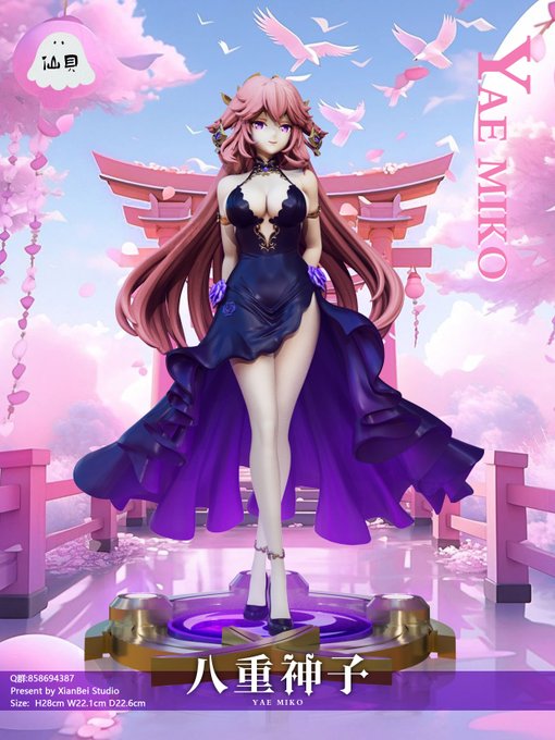 Figura Genshin Impact | Yae Miko | Tienda Anime | Tico Ofertas