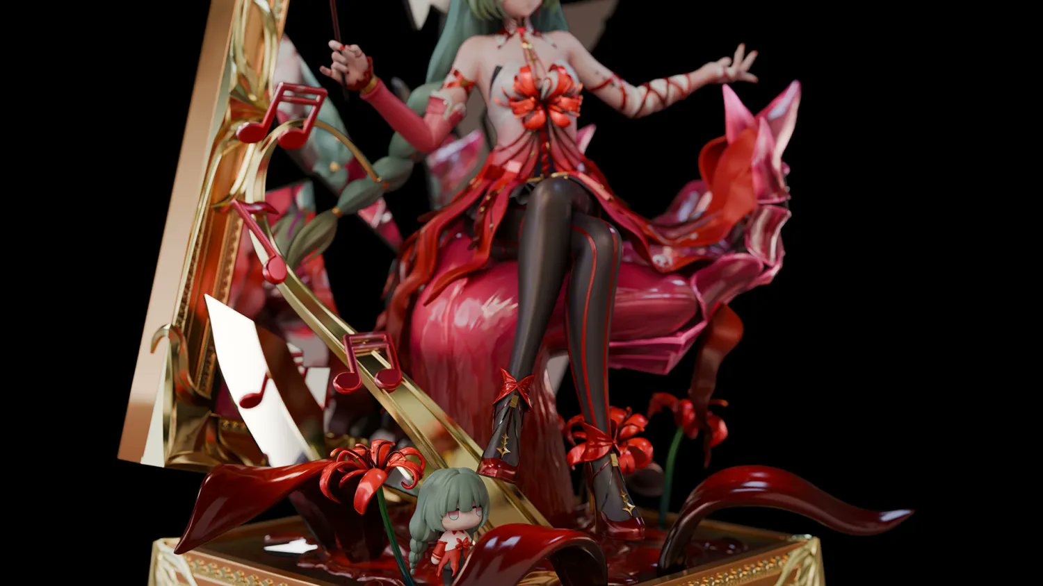 Rosy Brown Estatuilla Wuthering Waves | Phrolova | Tienda Anime | Tico Ofertas