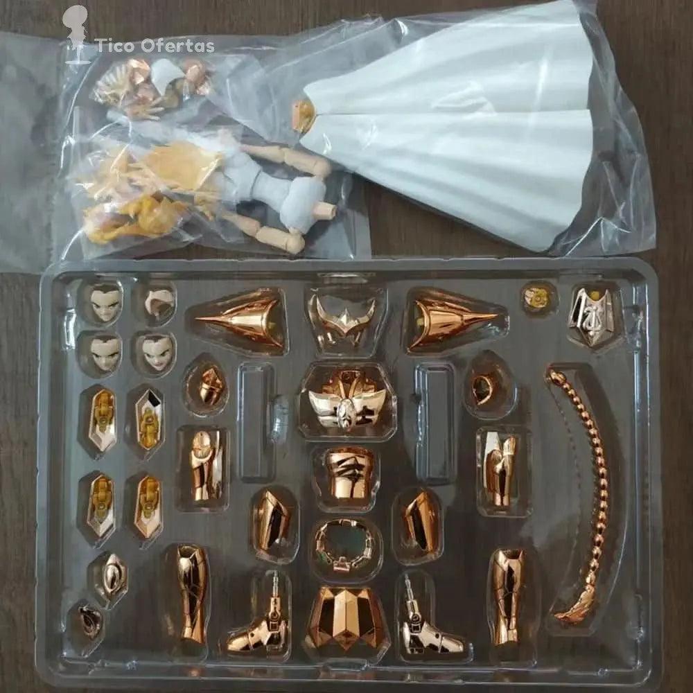 Caballeros del Zodiaco Metal Club/MC Model - Figuras de Acción Saint Seiya Myth Cloth EX: Saga de Géminis, Virgo, Aries Mu, Shura, Tauro y Camus | Costa Rica - Tico Ofertas 