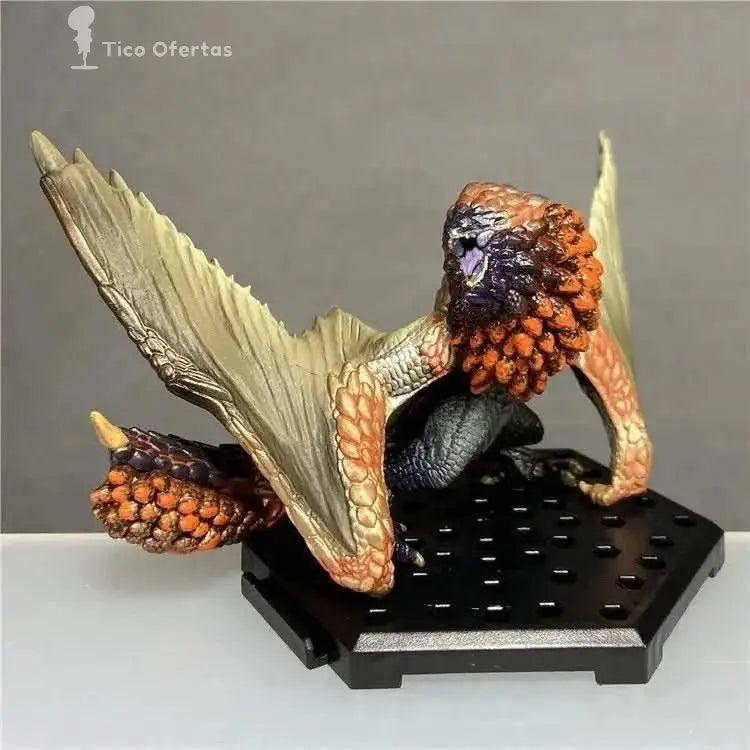Caja de Monstruos Monster Hunter CFB - Huevo de Dragón de Hielo, Velociraptor, Lobo de Trueno Blanco, León Dorado y Explosión de Fuego | Coleccionable en Costa Rica - Tico Ofertas 