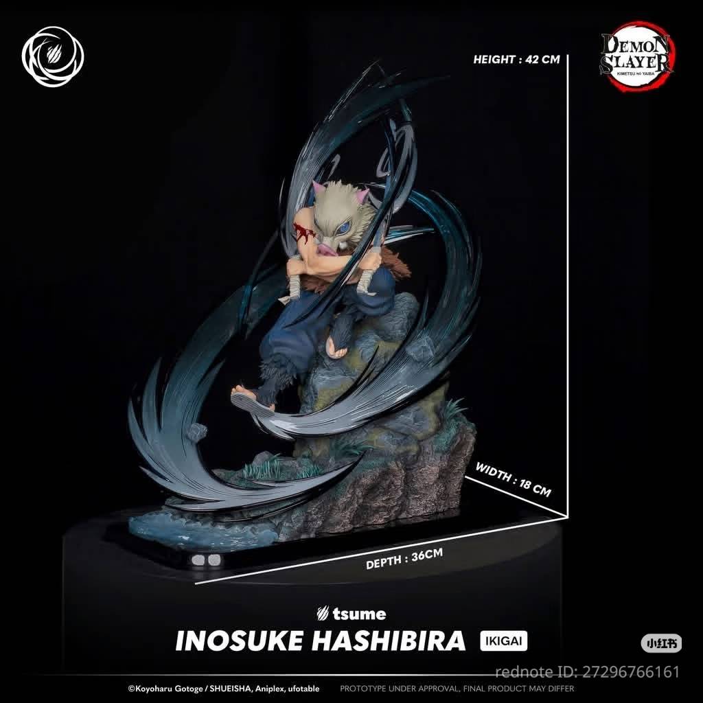 Estatuilla Demon Slayer | Inosuke Hashibira (Ikigai) | Tsume Studio | Tienda Anime | Tico Ofertas