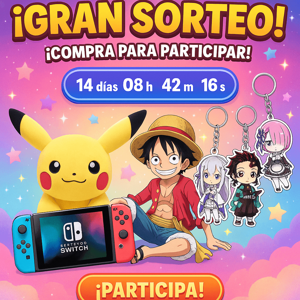 Plum Participación Sorteo Anime